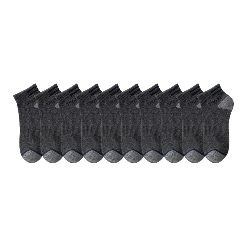 Lan Miao Ankle Socks Men's 10 Pack-13