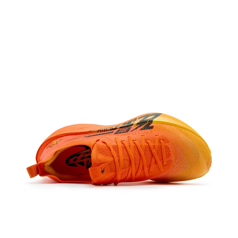 QIAODAN Flying Shadow PLAID 1.5 Running Shoes Men Low Top Dragon Flame Orange Wheat Yellow-3