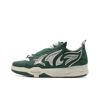 XTEP Yujie PLUS Anti-Slip Wear-Resistant Low-Top Skateboard Shoes Men's Green