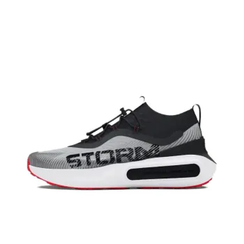Under Armour Phantom 4 Anti Slip Wear Resistant Mid Top Casual Shoes Unisex Gray