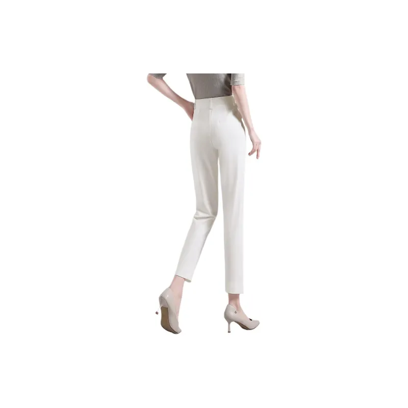 Mo Han Yi Mei Casual Pants Women's White-1