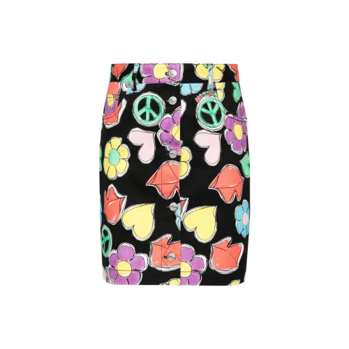 MOSCHINO Casual Short Skirts Women's Multicolor