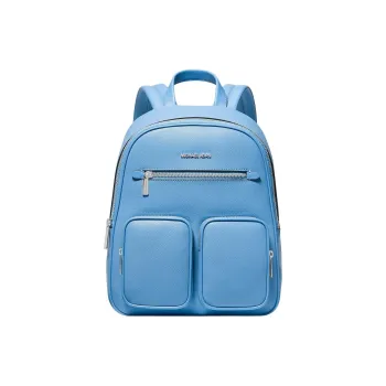 MICHAEL KORS Jet Set Item Cow Leather Backpack Medium Size Women's Pacific Blue