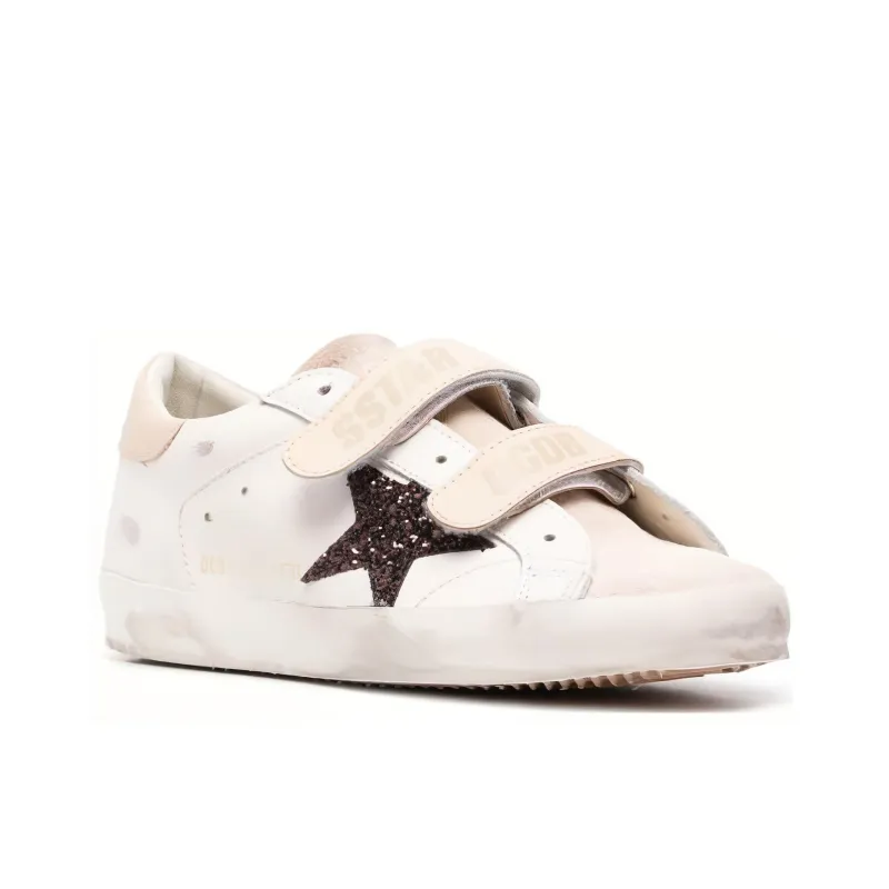 Golden Goose Stylish Skateboarding Shoes Women's White-2