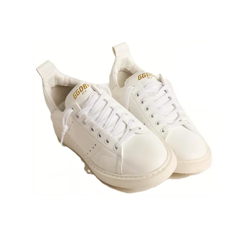 Golden Goose GGDB Starter Low-Top Skateboard Shoes Men's White-2