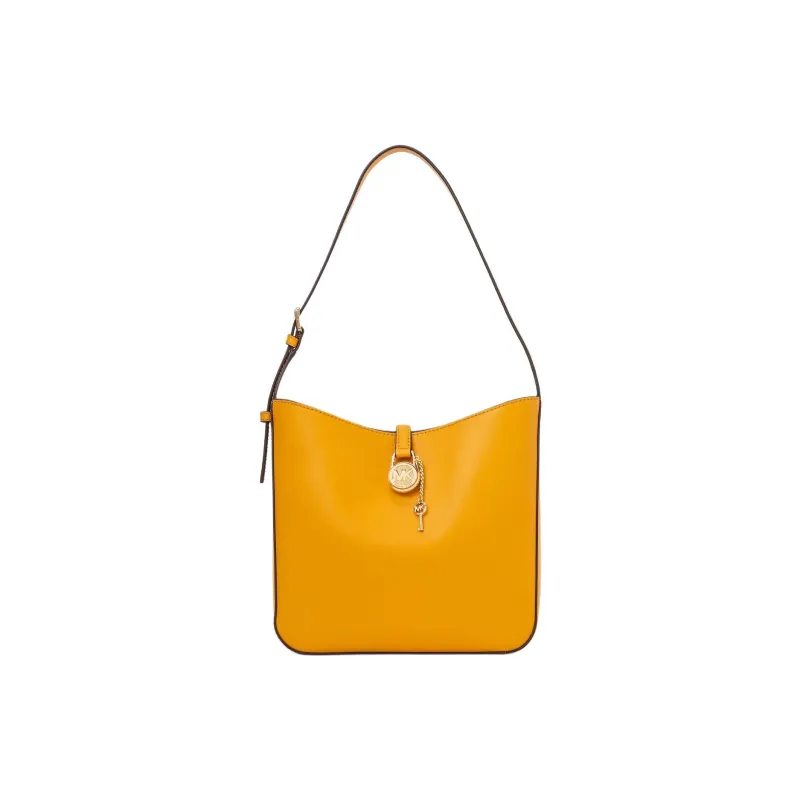 MICHAEL KORS Cow Leather Handbag, Shoulder Bag Small Size Women's Yellow-0