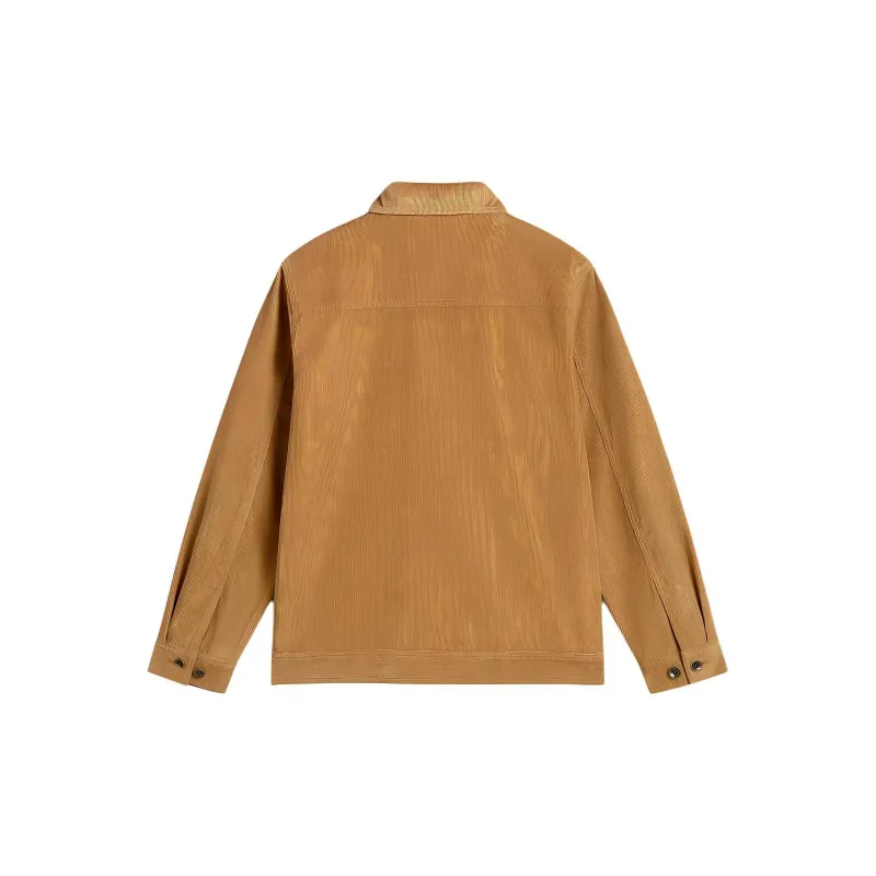 Vans Giacca Chore In Drill Di Velluto A Coste Jackets Coats Men's Brown-1