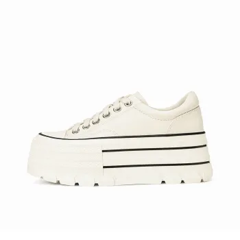 Rosa Bianca Anti-Slip Wear-Resistant Low-Top Skateboard Shoes Women's