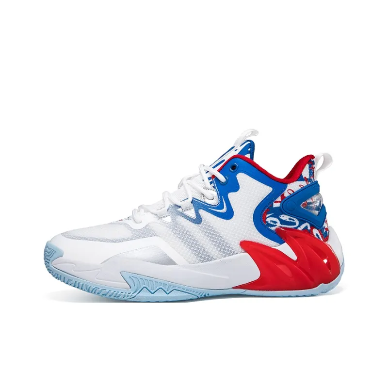 ANDEZHANMUSI Cushioning, Slip Resistant, And Abrasion Resistant Low Top Cushioning Technology Basketball Shoes Unisex-6