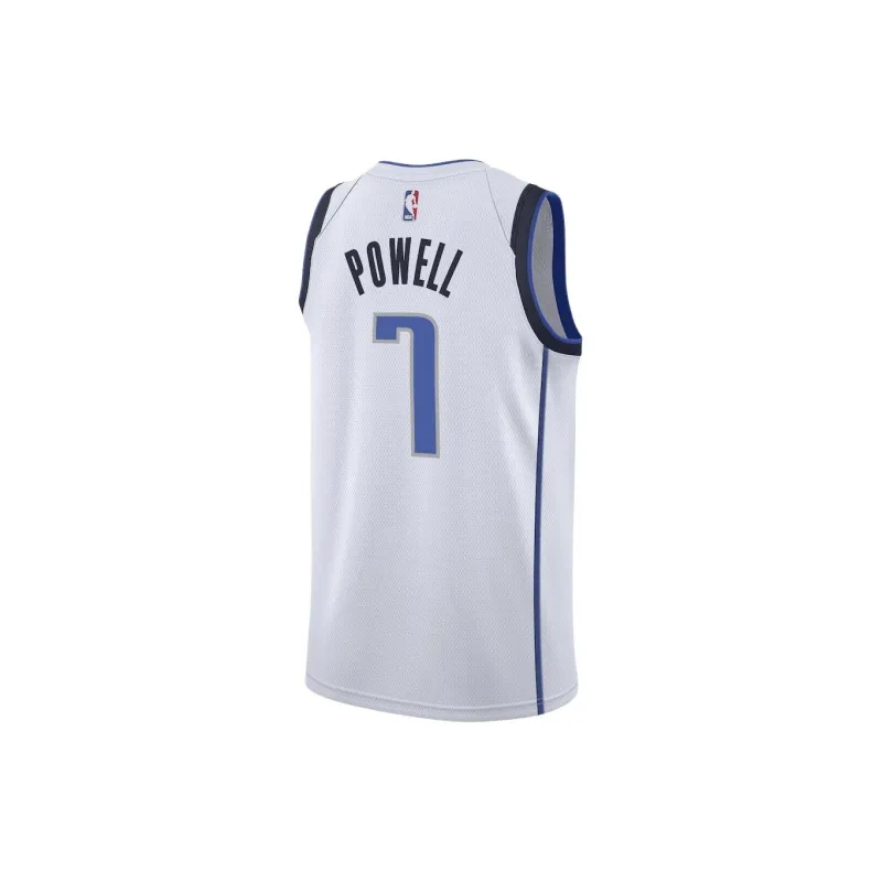 NBA x Nike Dallas Mavericks SWINGMAN Fan Edition Basketball Jerseys Men's White-1