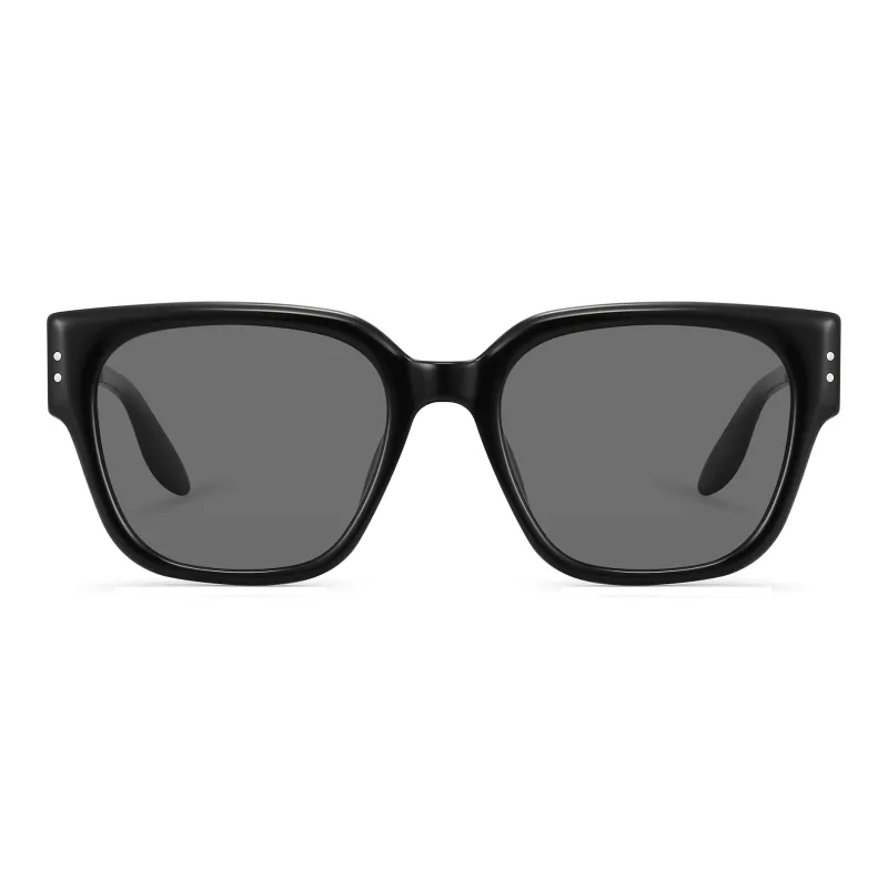 PULAIS Plate Frame Square Sunglasses Unisex-2