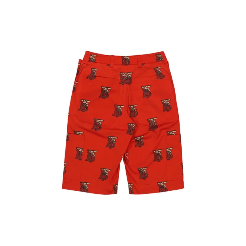 Burberry Casual Shorts Men's Red-1