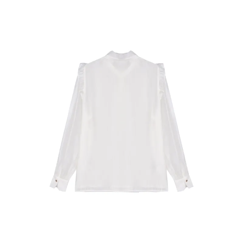 Yu Qianwen Shirts Women's Beige-1