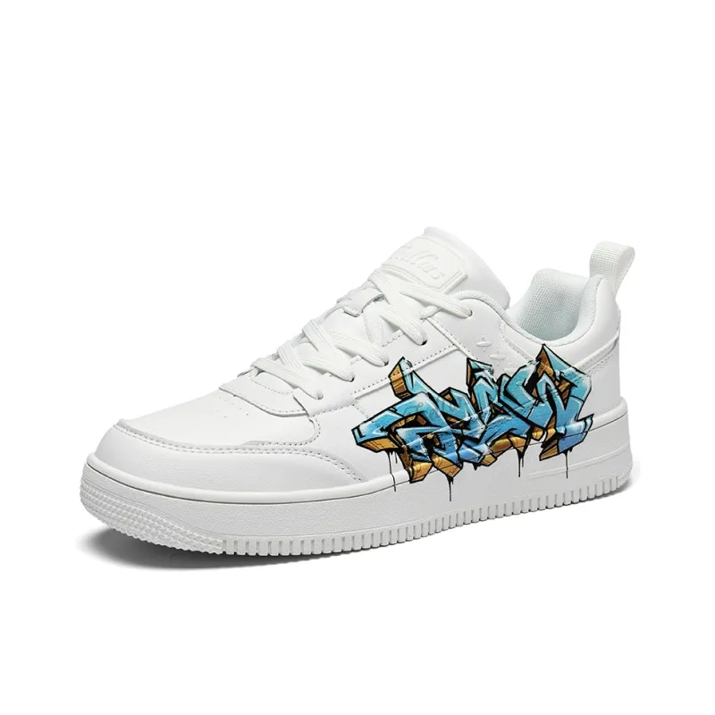 TCELLARS Skateboard Shoes Unisex Low Top White-134
