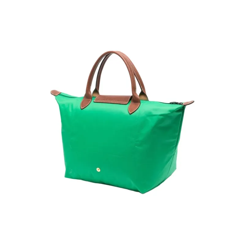 LONGCHAMP Le Pliage Polyamide Canvas Dumpling Bag Handbag Medium Size Women's Green-1
