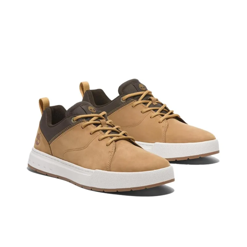 Timberland Anti Slip Wear Resistant Low Top Skateboard Shoes Men's Brown-1