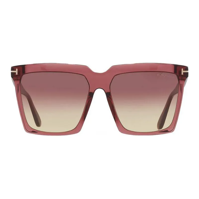 TOM FORD Rectangular Sunglasses Unisex Pink-1