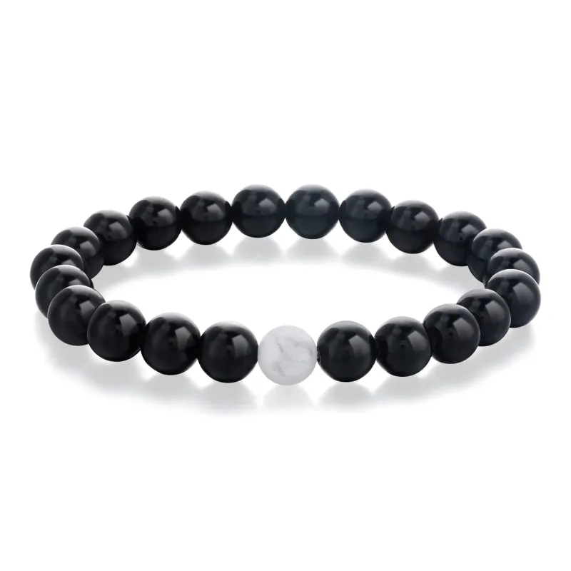 MURSTER Obsidian Jade Bracelets Unisex-7