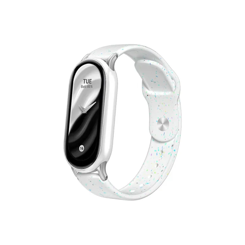 IBOANN Xiaomi Compatibility Watch Band 12mm Silicone Material-0