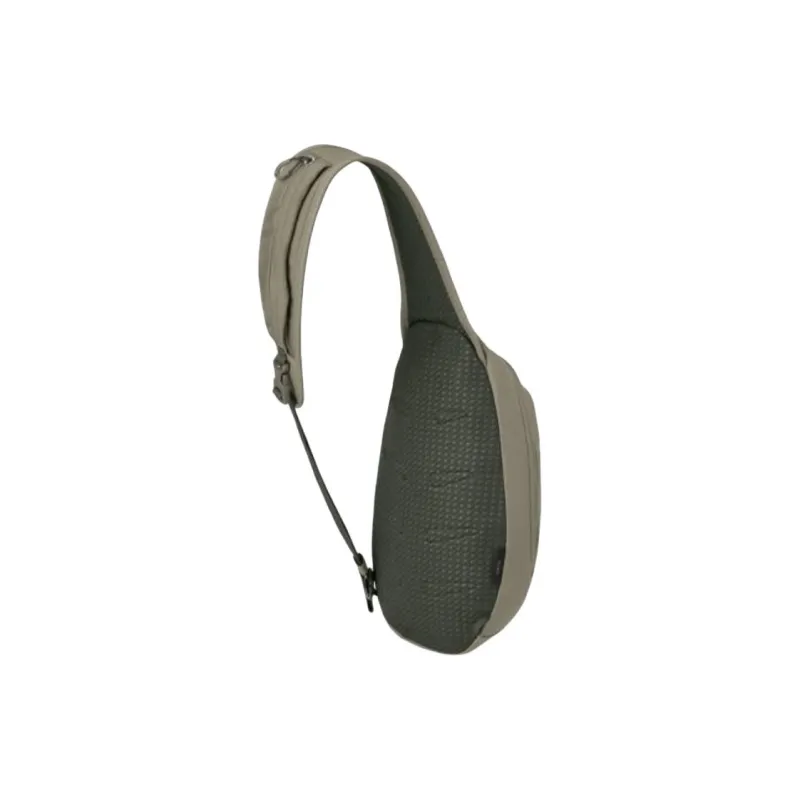 OSPREY Polyester Shoulder Bag, Crossbody Bag Regular Unisex Tan Concrete-2