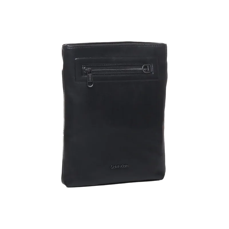 CALVIN KLEIN Polyester Shoulder Bag, Crossbody Bag Men's Black-1