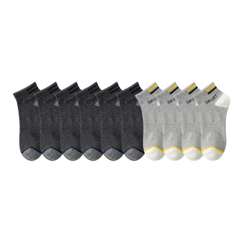 Lan Miao Ankle Socks Men's 10 Pack-9