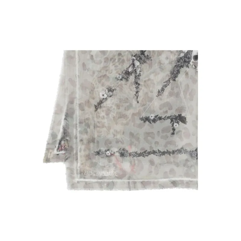 Zadig & Voltaire Kerry Wild Modal Scarf-0