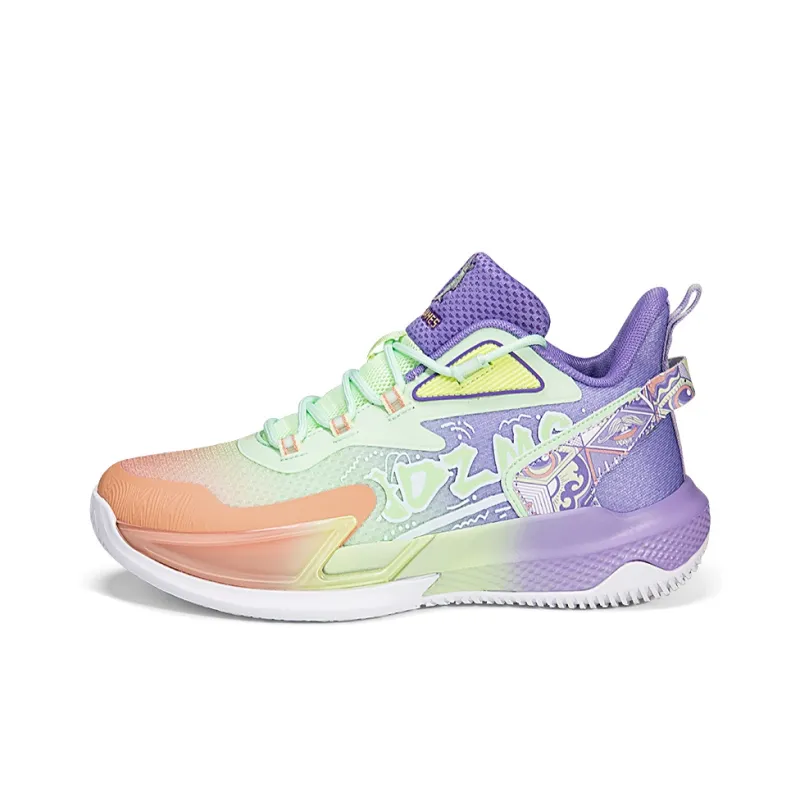 ANDEZHANMUSI Cushioning, Slip Resistant, And Abrasion Resistant Low Top Basketball Shoes Unisex-4