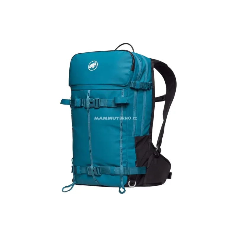 MAMMUT Recycled Polyester Outdoor Hiking Bag Backpacks Unisex Blue-0