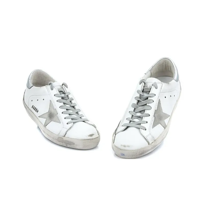 Golden Goose Superstar 'White Silver' Men's-2