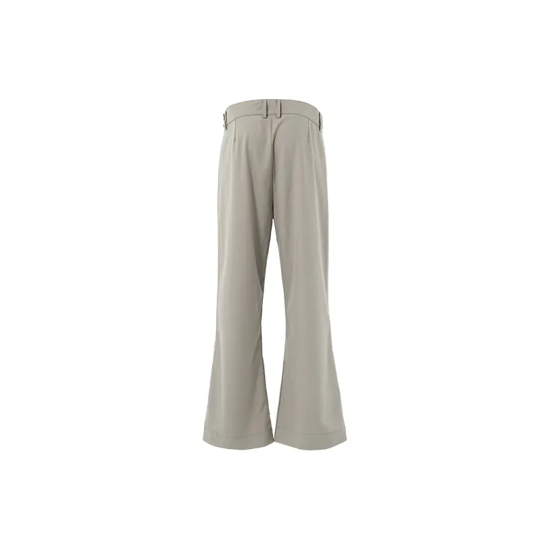 BENMYSHOWER Casual Pants Unisex Khaki-1
