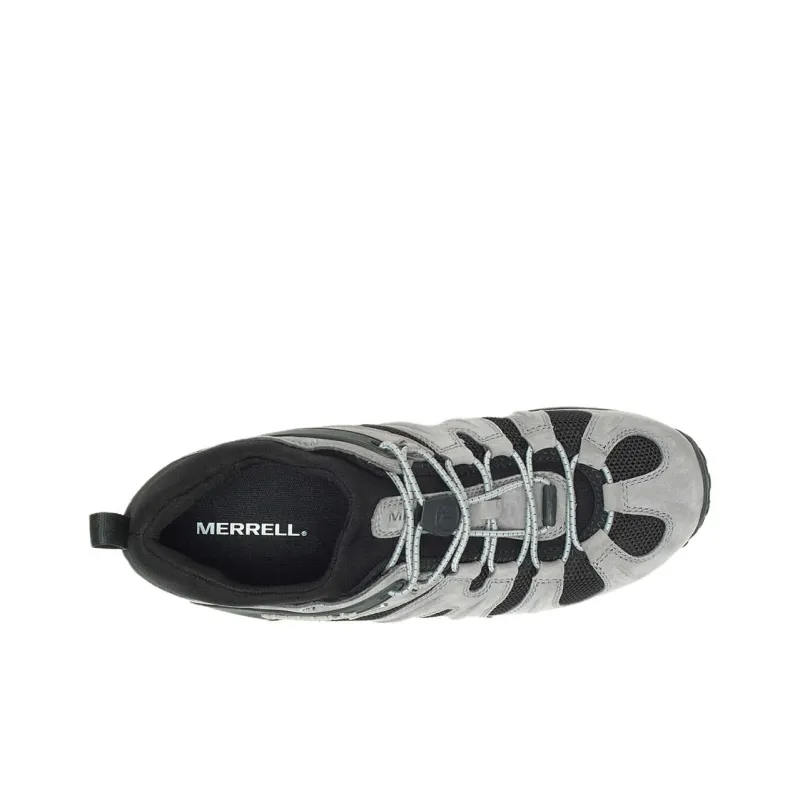 MERRELL Chameleon 8 Slip-Resistant Water-Resistant Low-Top Hiking Shoes Men's Charcoal Gray-3