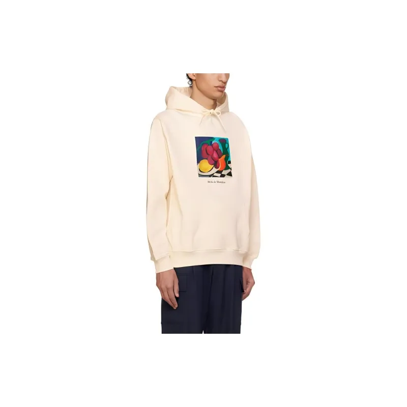Drôle De Monsieur Illustration print Hoodie-1
