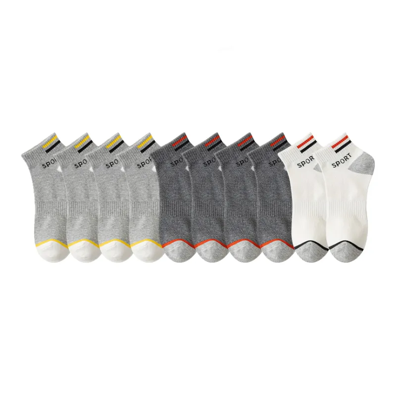 Lan Miao Ankle Socks Men's 10 Pack-5