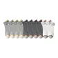 4 Light Gray+4 Medium Gray+2 White