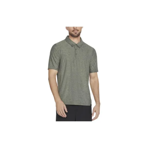 Skechers GO DRI All Day Polo Shirts Men Green