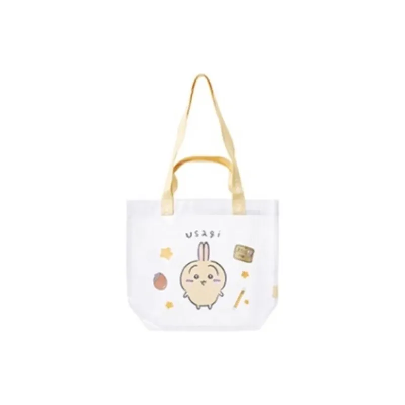 MINISO Chiikawa PVC Handbag Shoulder Bag Medium Size Unisex Pink/Blue/Yellow-7