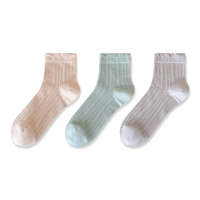 Caramella Mid Calf Socks Women's 3 Pack-8