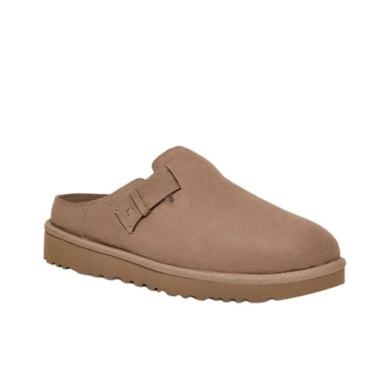 UGG Slip Resistant Wrap toe Slippers Men's Umber-3