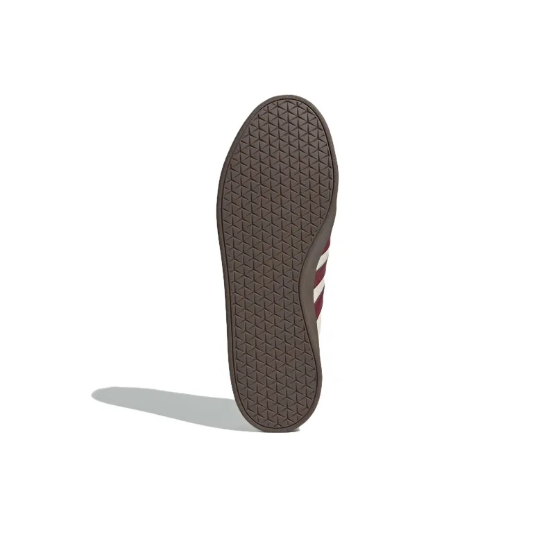 Adidas VL COURT 2.0 Anti Slip Wear Resistant Low Top Skateboard Shoes Unisex Ecru-4