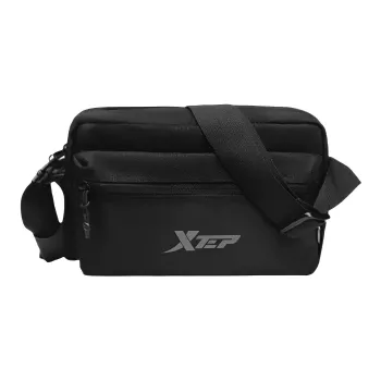 XTEP Polyester Crossbody Bag Regular Men's Black