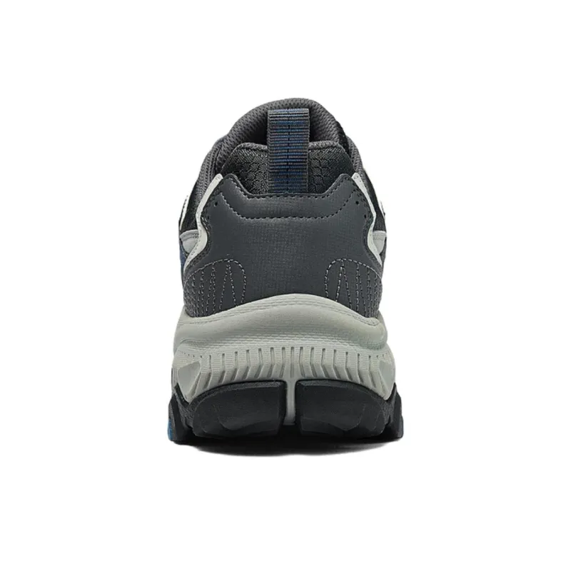 Skechers OUTDOOR MENS Anti Slip Wear Resistant Low Top Hiking Shoes Men's Black Blue-3