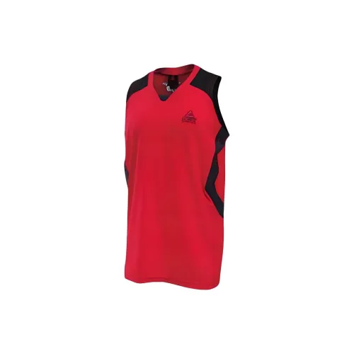 PEAK Basketball Jerseys Men Large Red