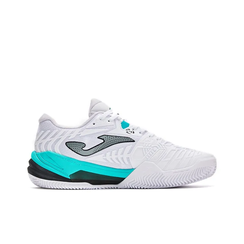 Joma Shock Absorbers Low Top Tennis Shoes Men's White/Green-1