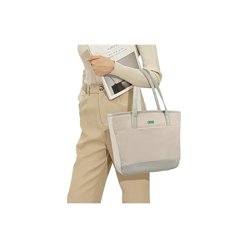 COTECi PU Handbag, Shoulder Bag Regular Women's Light Pink/Green-3