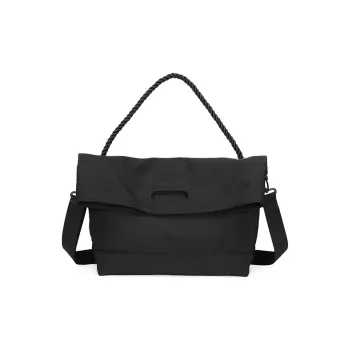 ALNI BITTON Nylon Handbag, Shoulder Bag, Crossbody Bag Men's Black