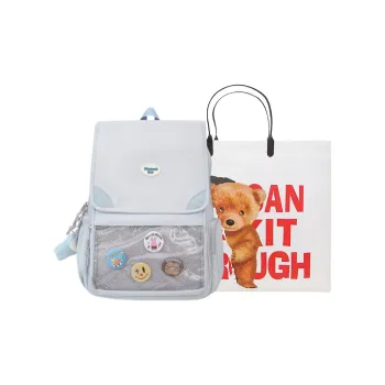 Worm's Home Polyester Cotton Blend Backpack Regular Unisex Multicolor