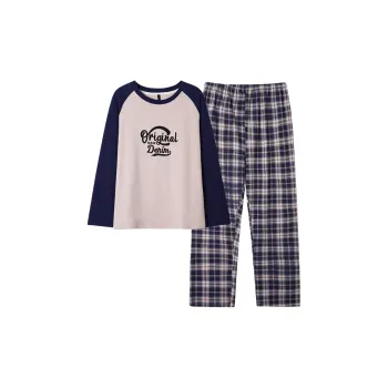 MIIOW Pajama Set Women's Cerulean Plaid
