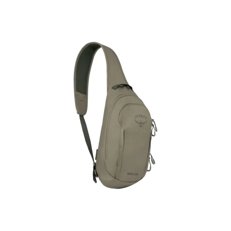OSPREY Polyester Shoulder Bag, Crossbody Bag Regular Unisex Tan Concrete-1