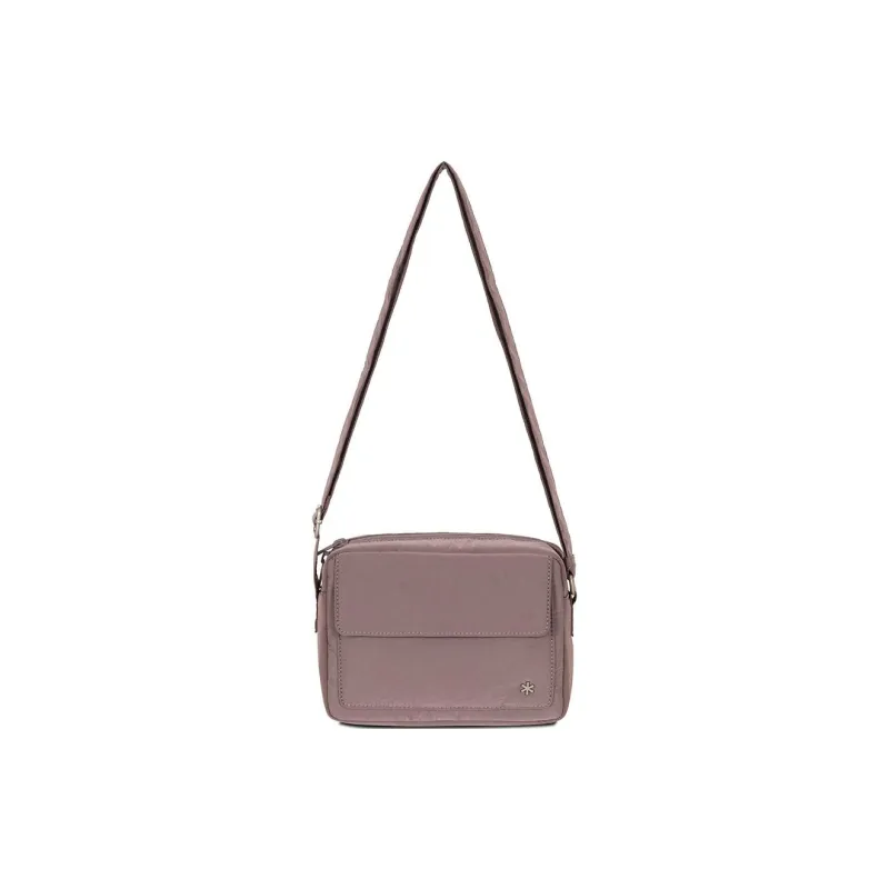 Snow Peak Nylon Crossbody Bag Shoulder Bag Regular Unisex Purple Gray-0